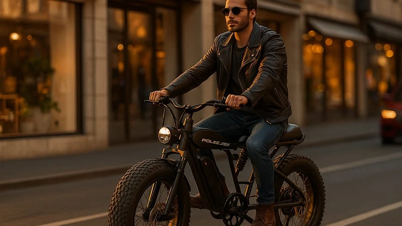 retro e bike, vintage electric bike, POLEEJIEK retro ebike, best retro e bikes 2025, stylish electric bike, classic design ebike, OEM retro ebike